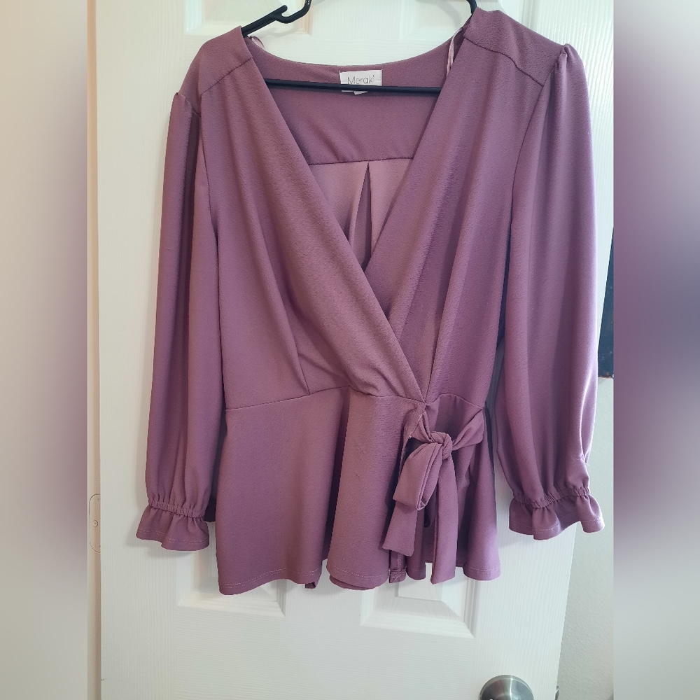 Blouse long sleeve